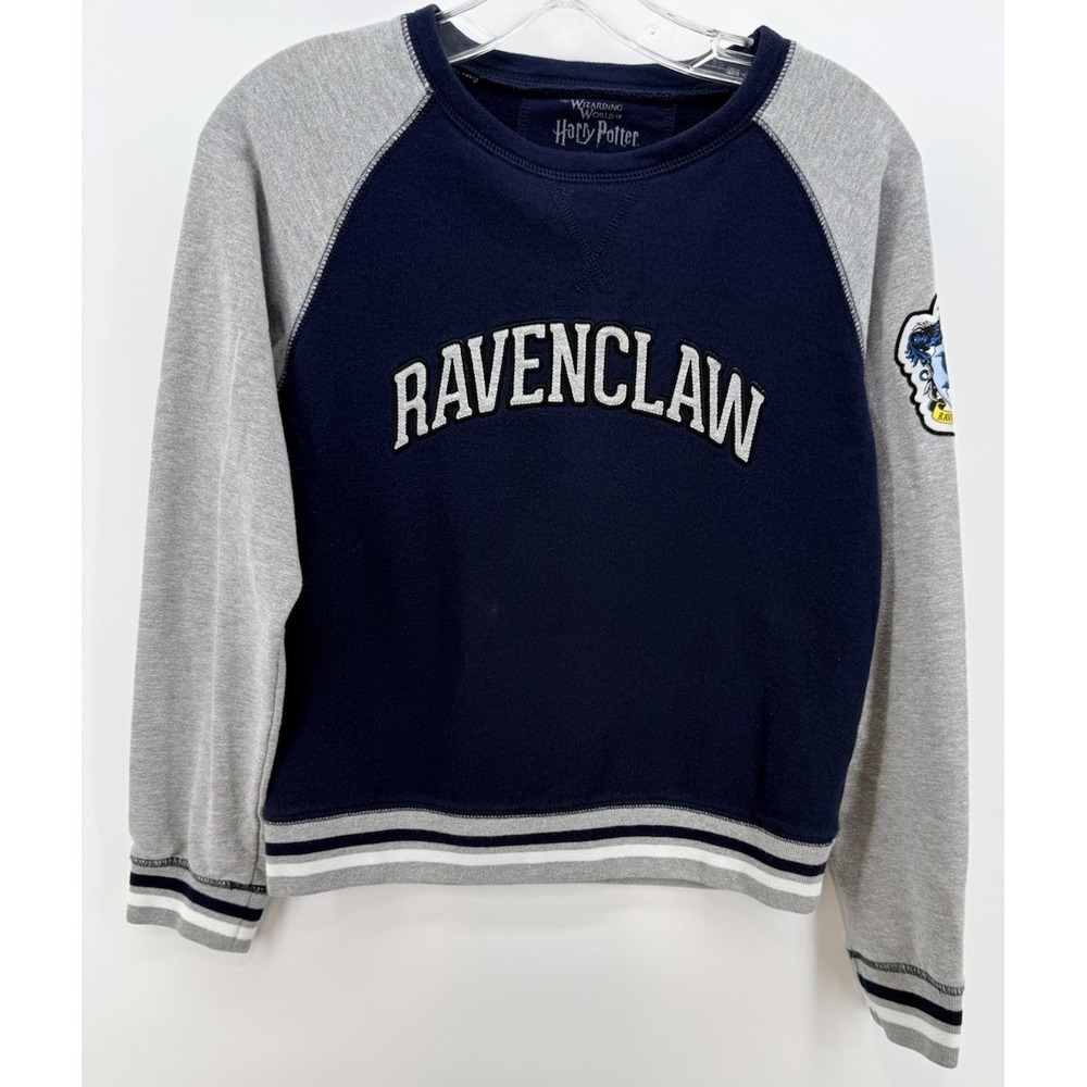 Ravenclaw  Harry Potter Universal Studios Hollywood Kids Sweater‎ Blue L